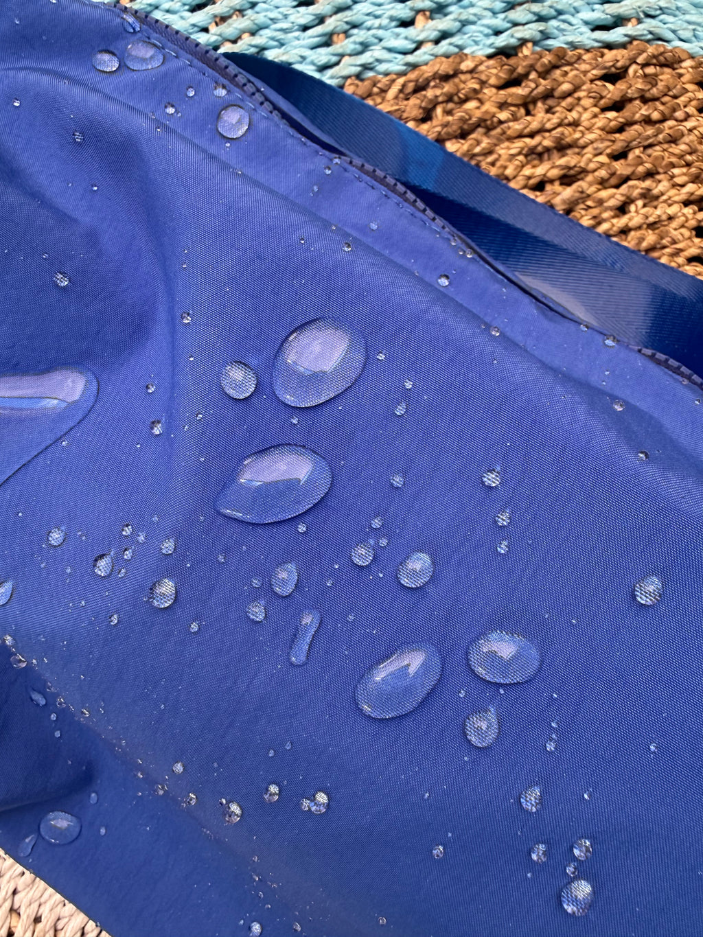Blue sport bag