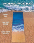 Ocean yoga mat