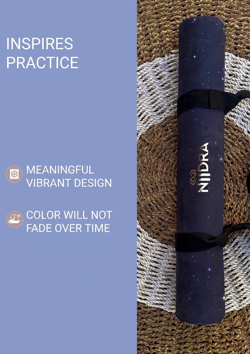 Creation mandala yoga mat