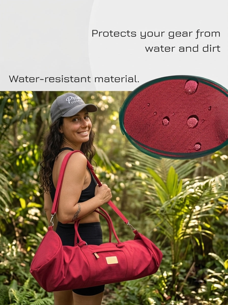 Red sport bag