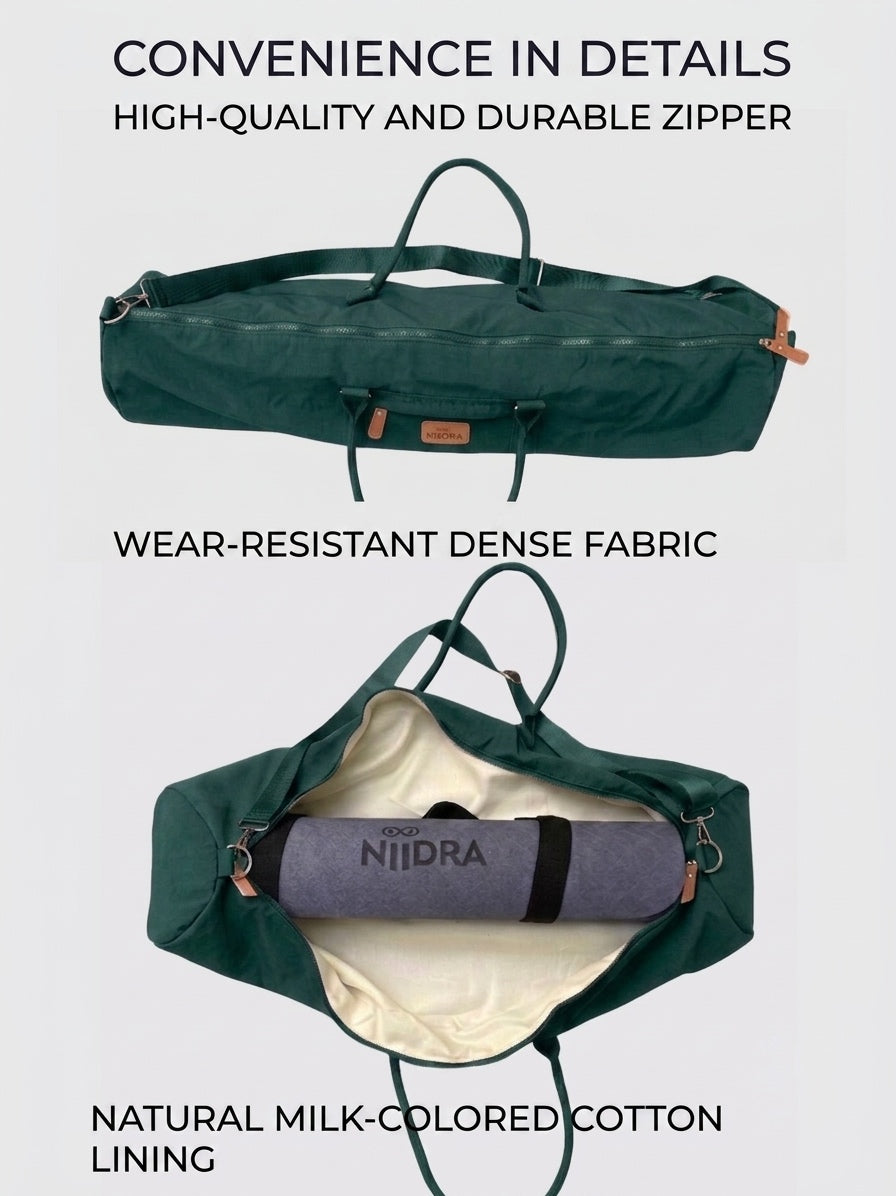 Green sport bag