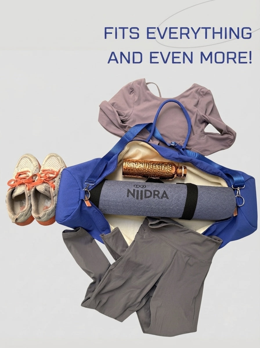 Blue sport bag