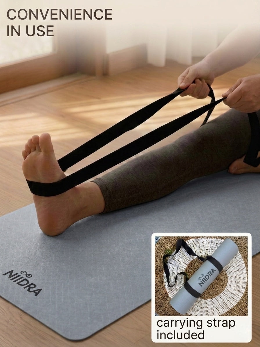 Basic Blue-grey yoga mat