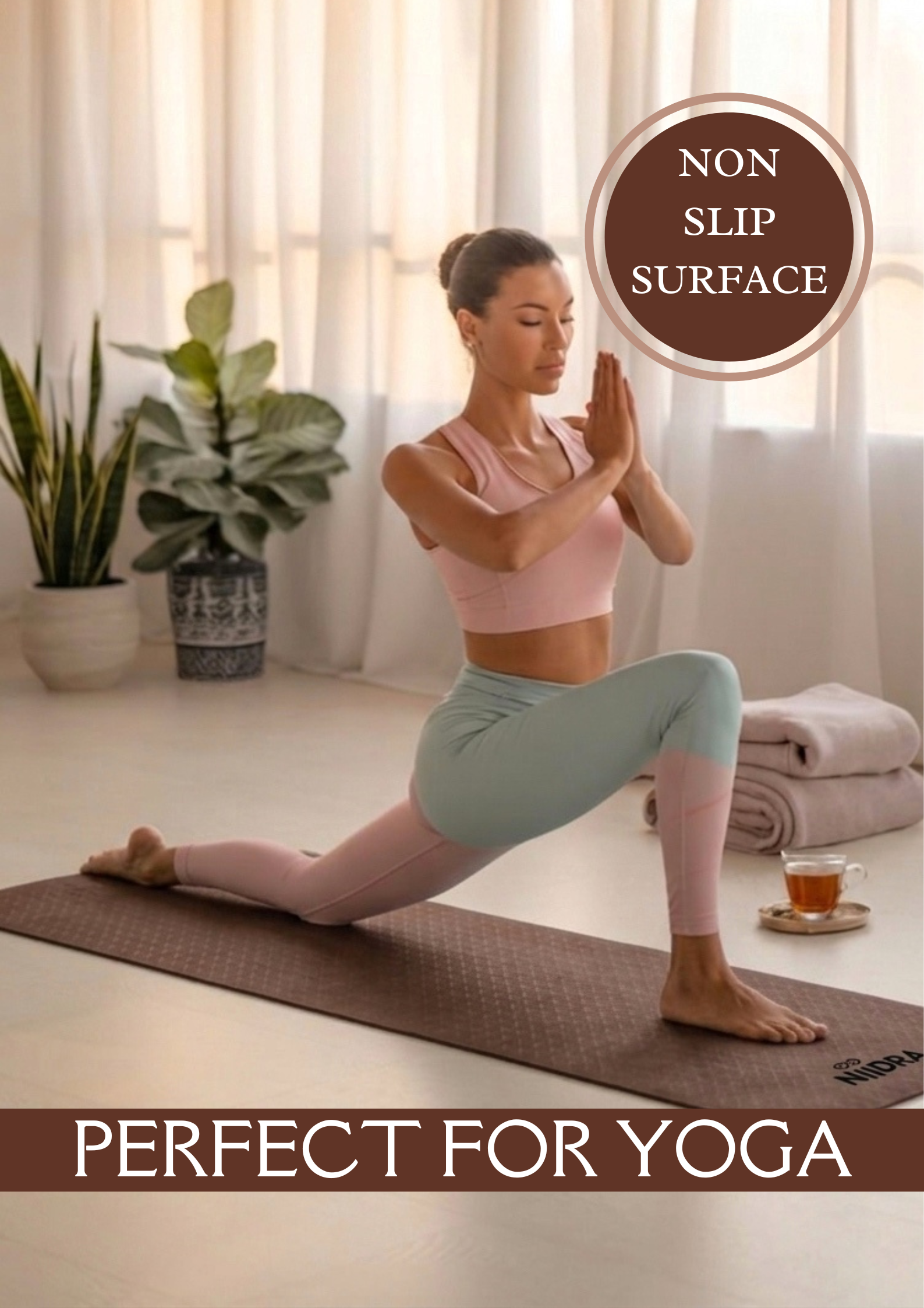 Basic Chocolate yoga mat