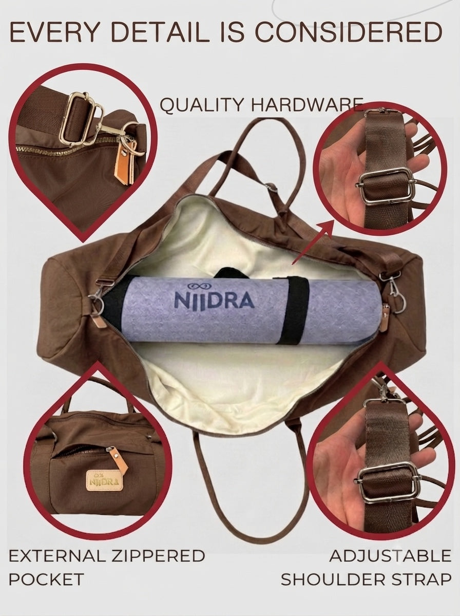 Chocolate sport bag