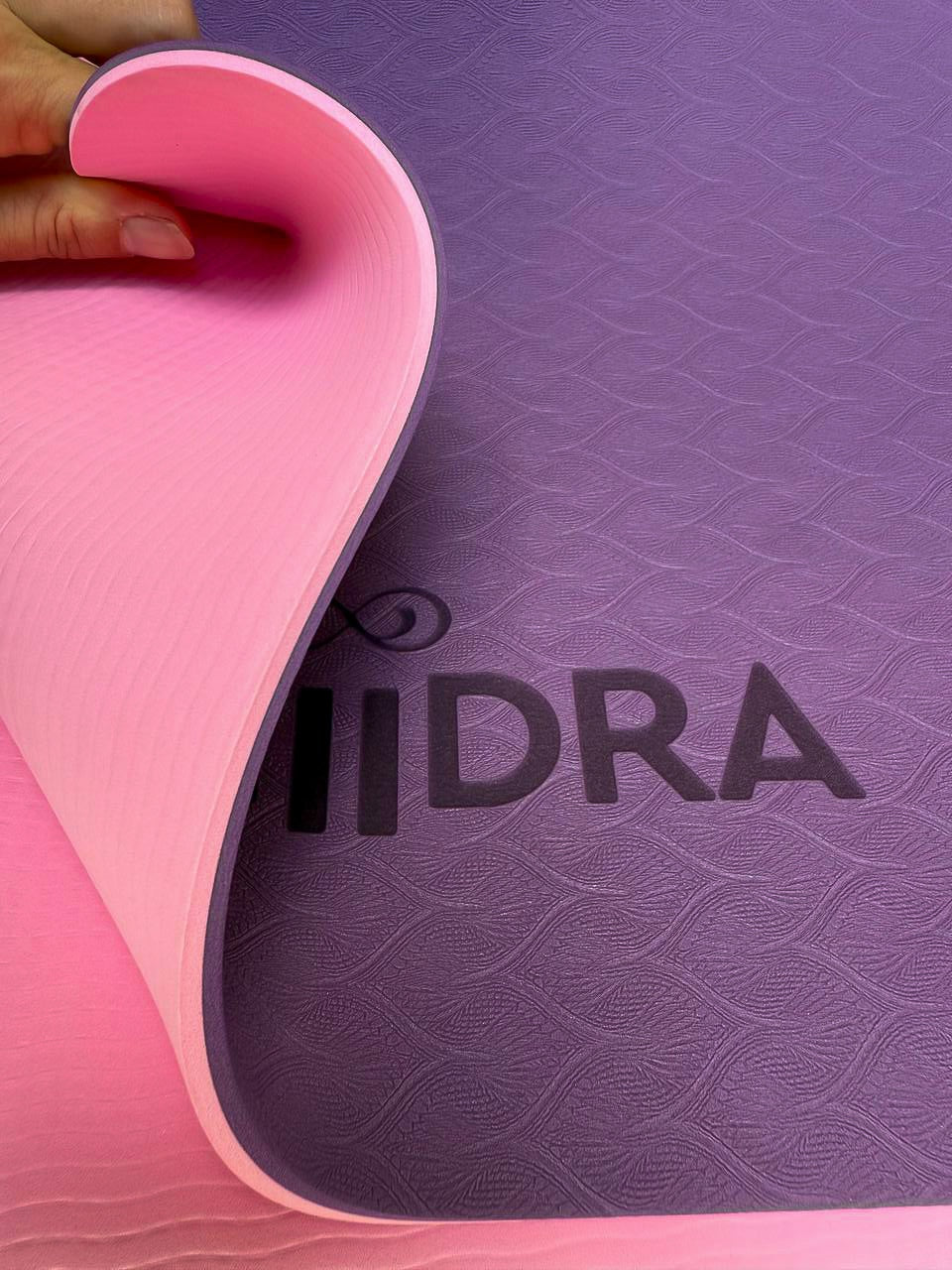 Basic purple yoga mat