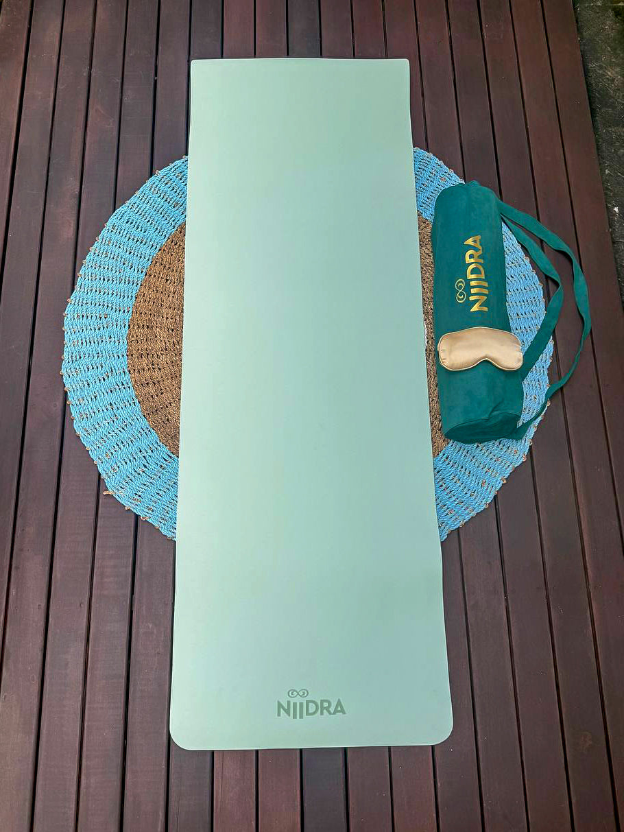 Basic mint yoga mat