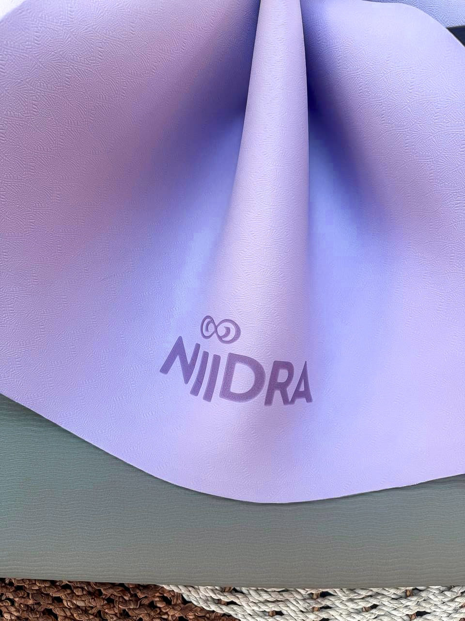 Basic purple yoga mat
