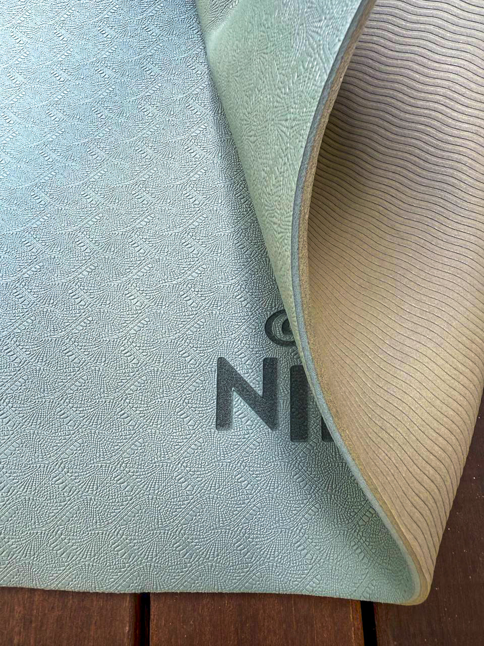 Basic Blue-grey yoga mat