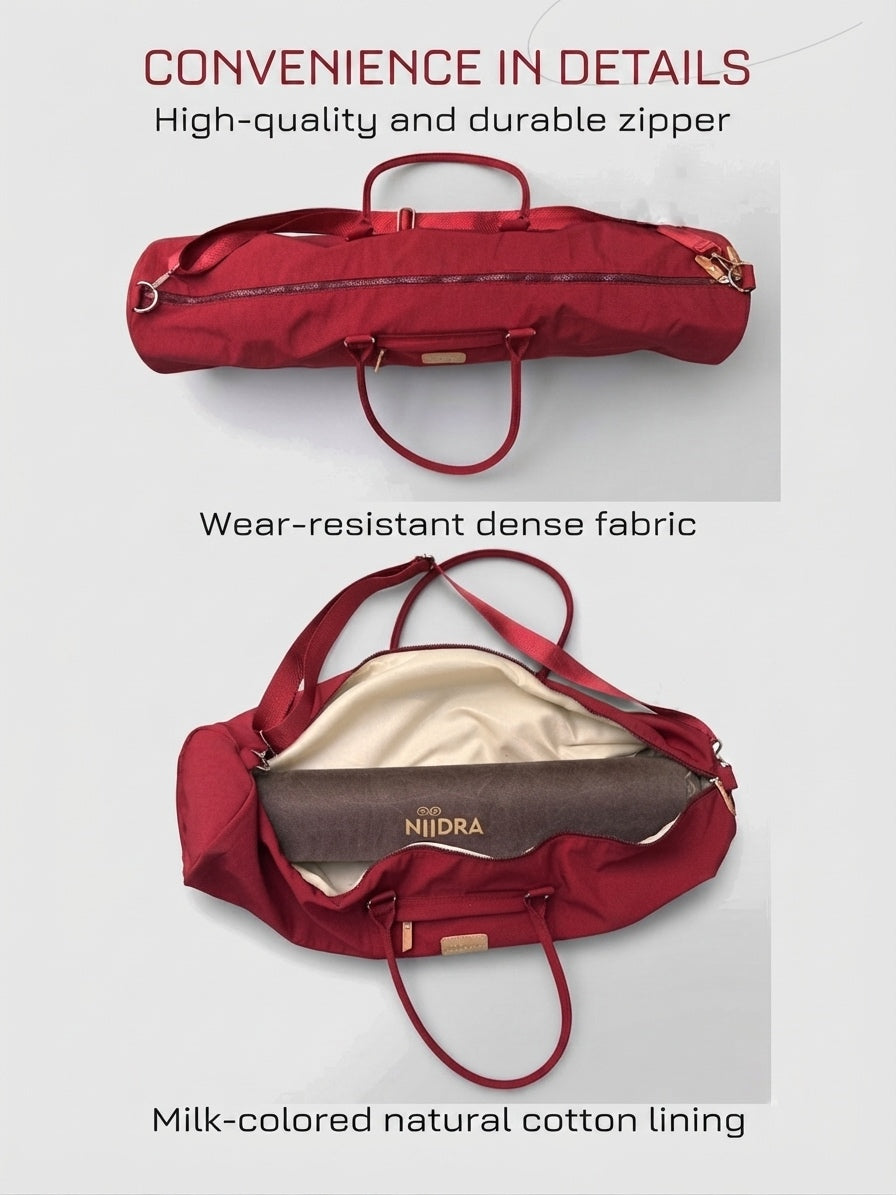 Red sport bag
