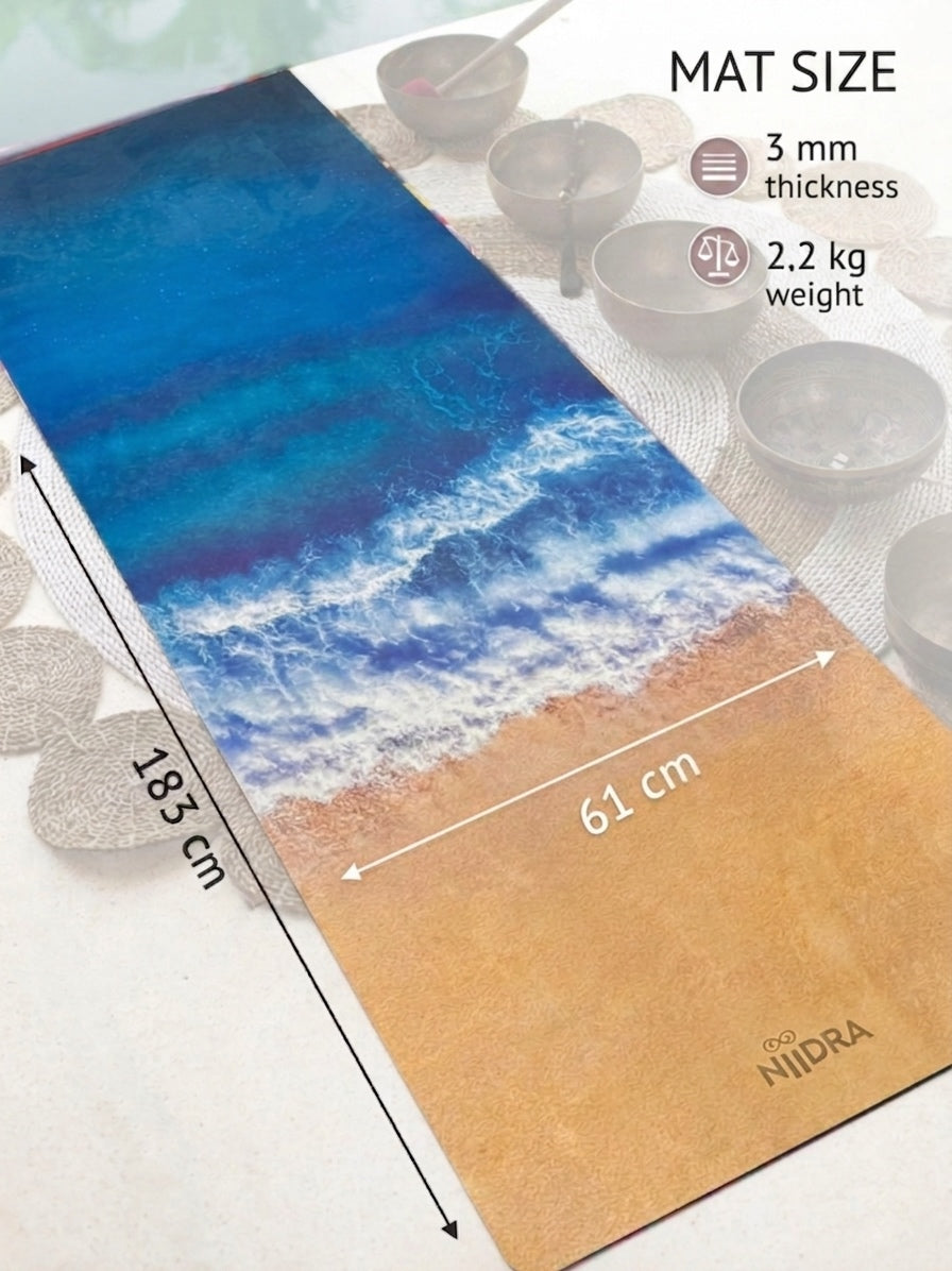 Ocean yoga mat