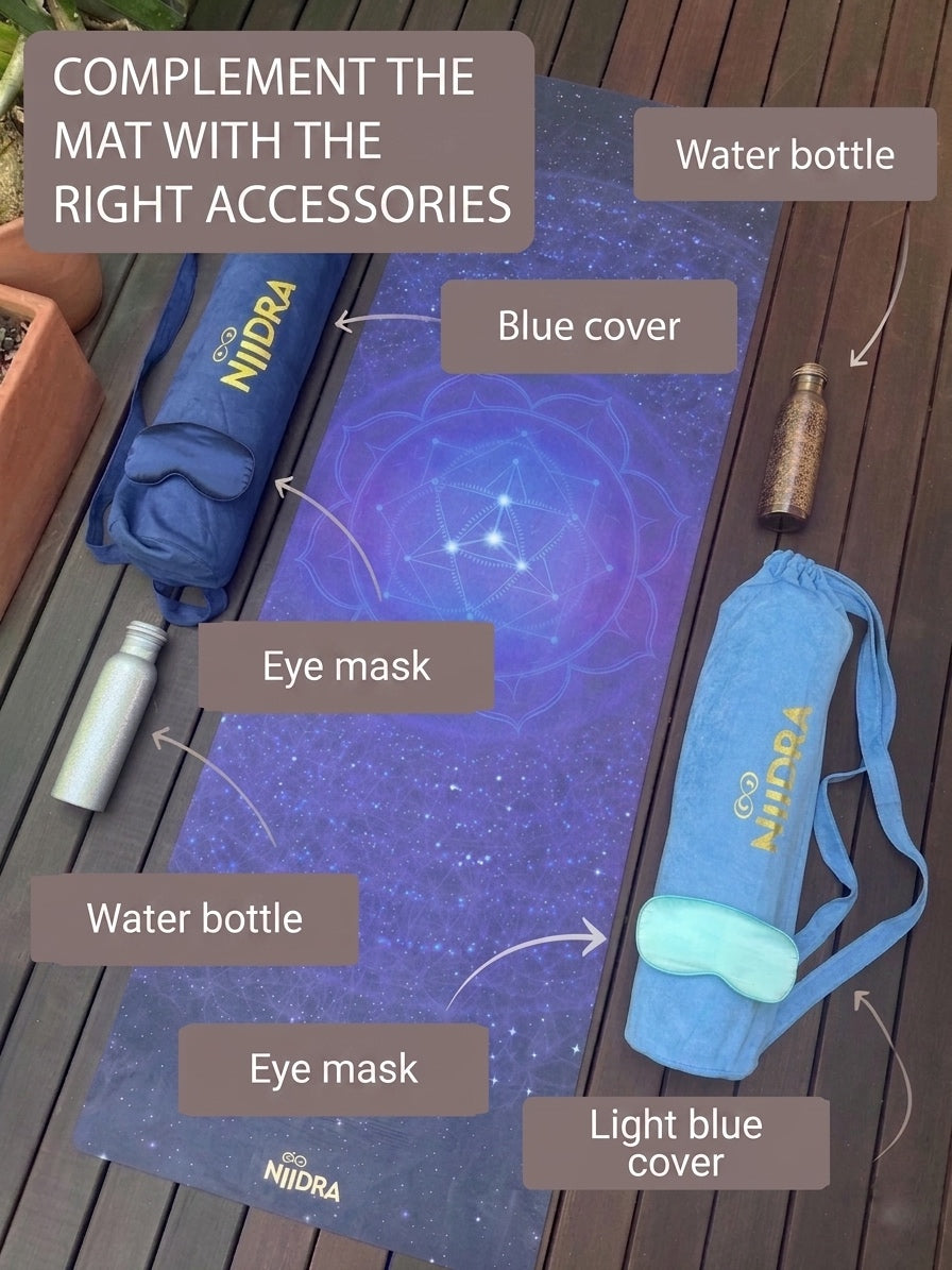 Creation mandala yoga mat