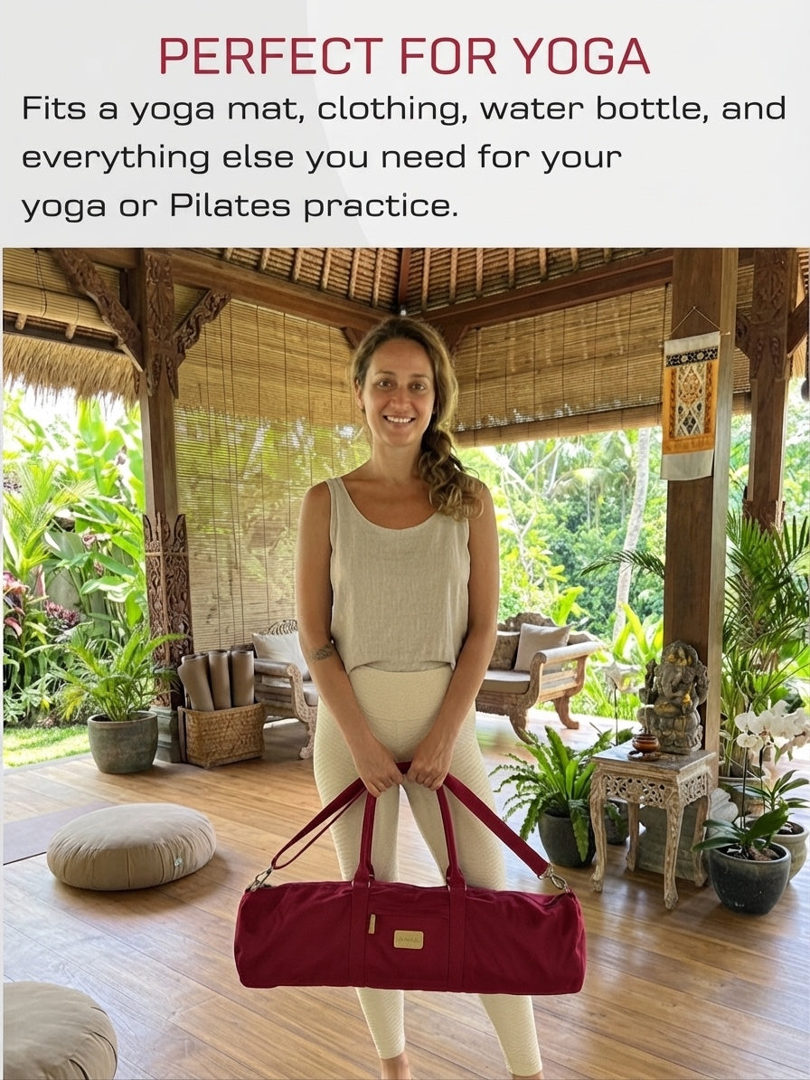 Red sport bag