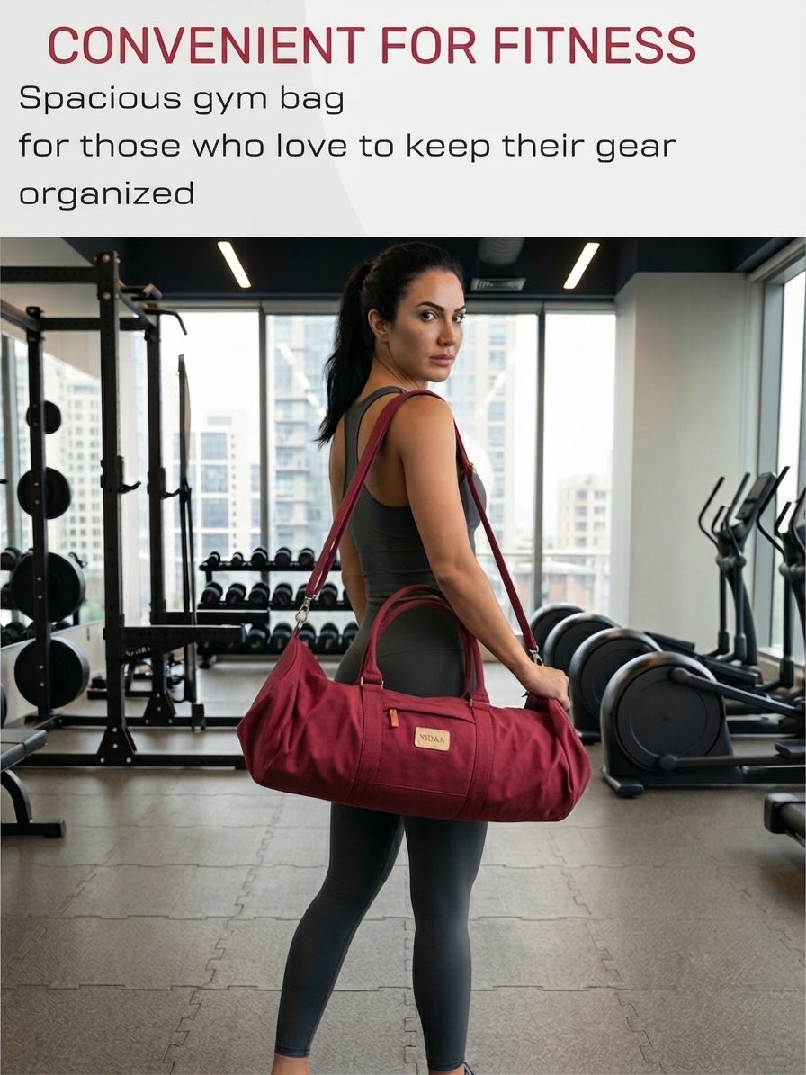 Red sport bag