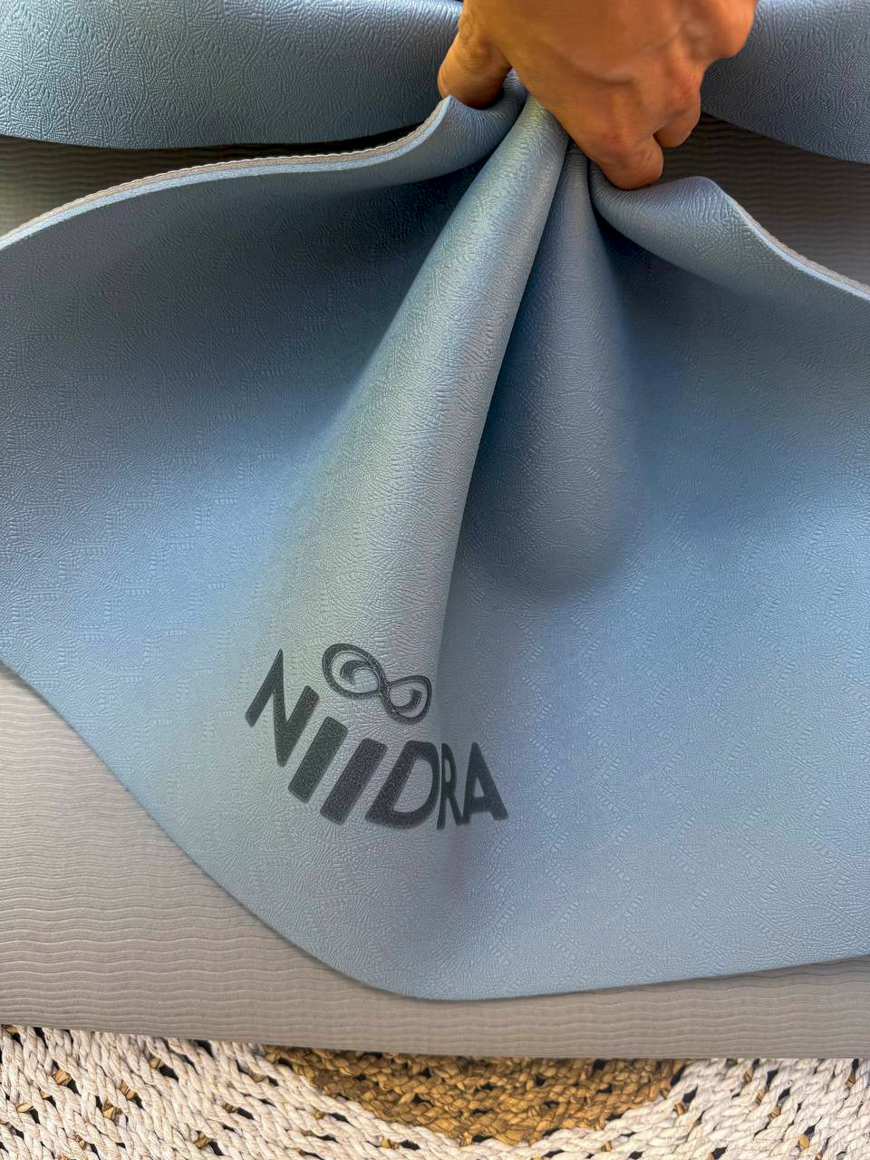 Basic Blue-grey yoga mat