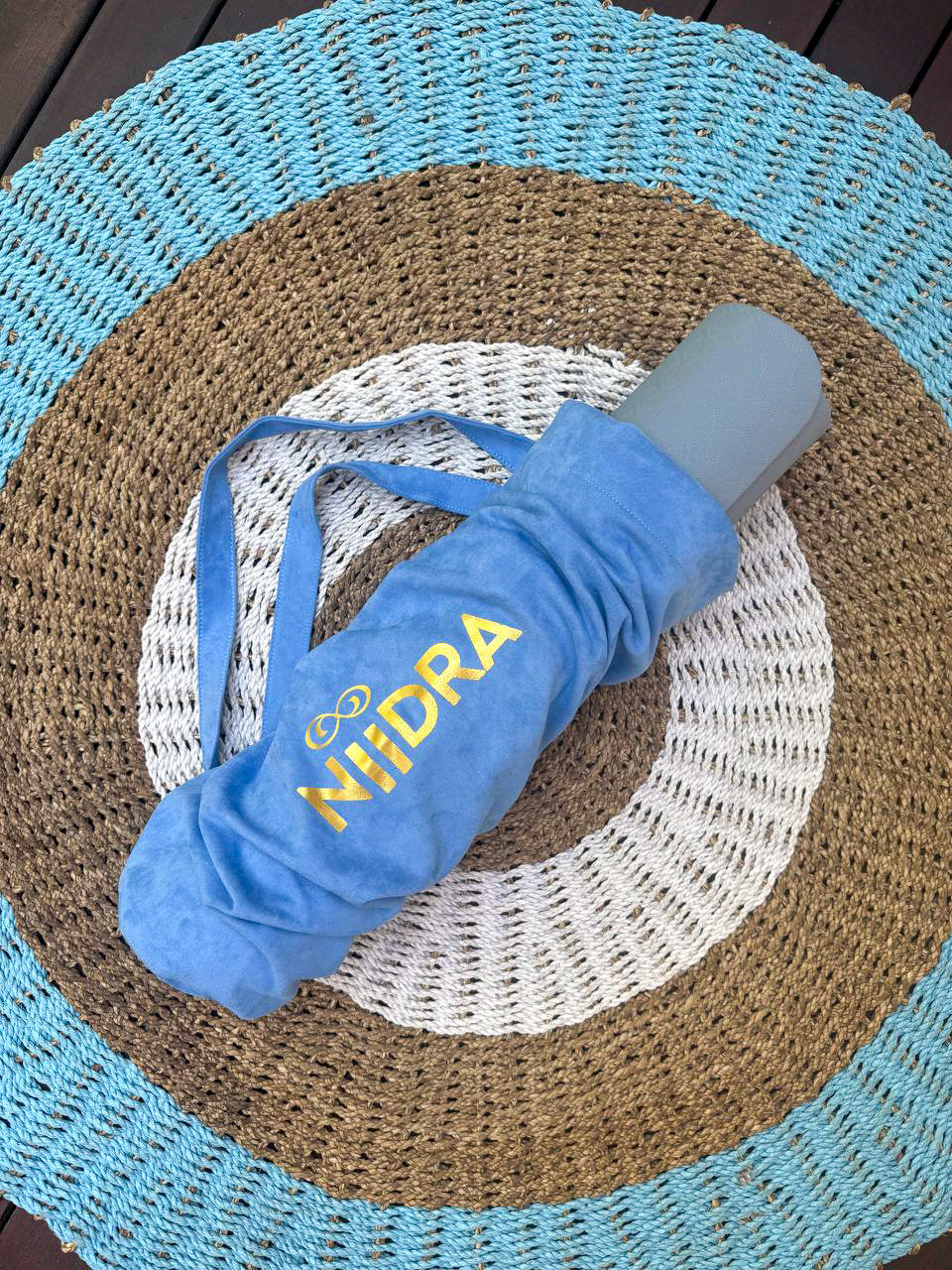 Basic Blue-grey yoga mat
