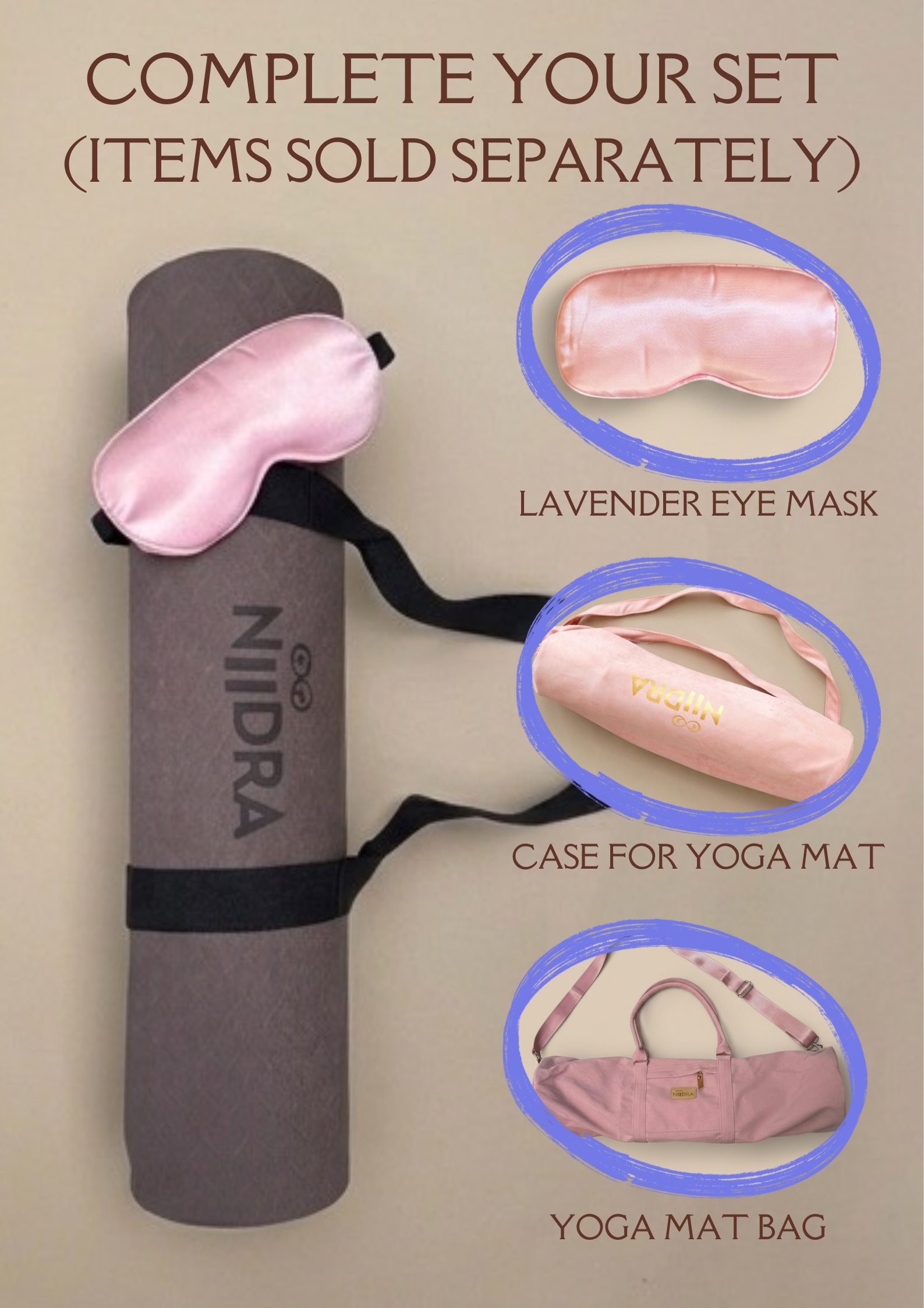 Basic Chocolate yoga mat