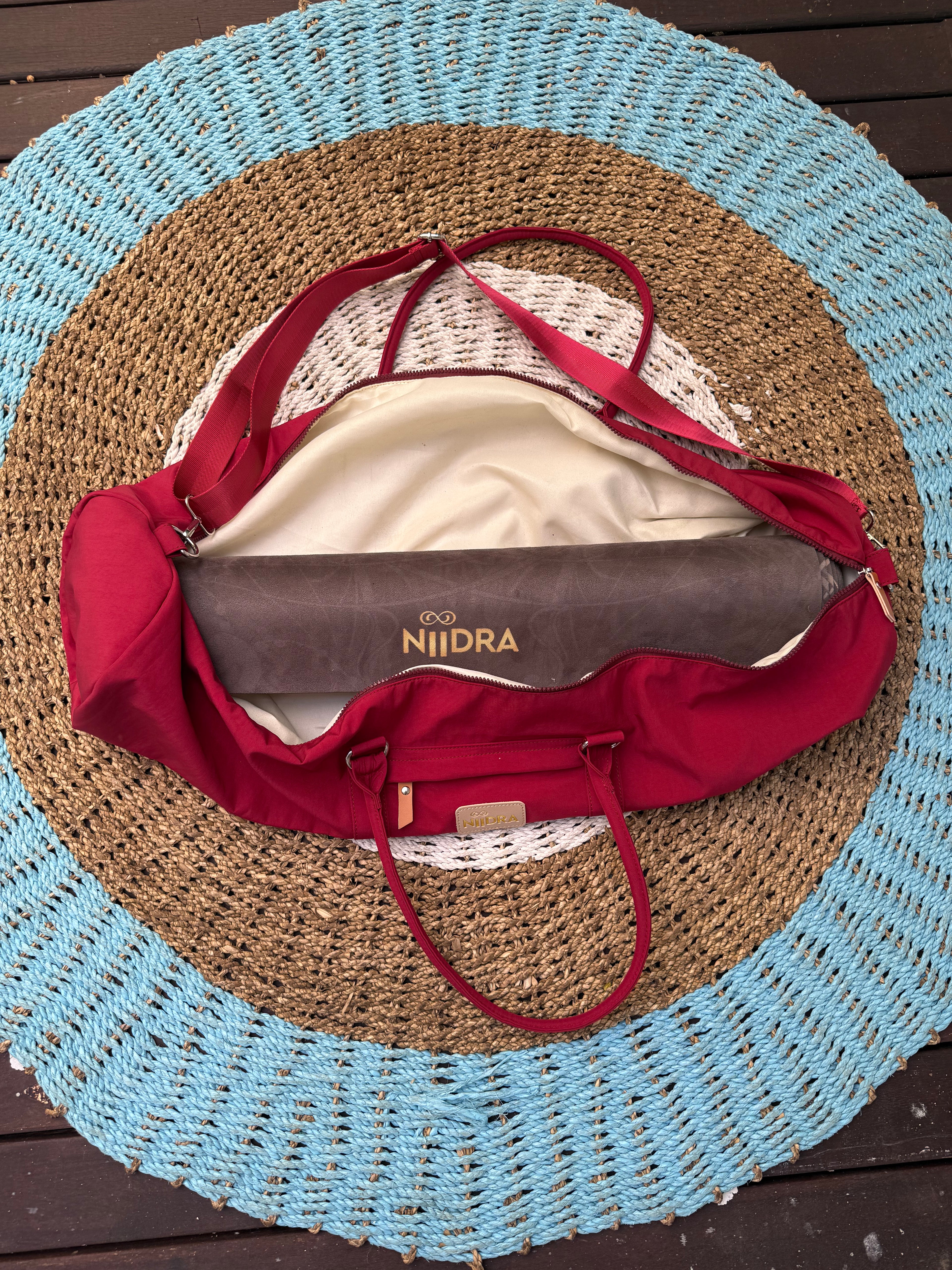 Red sport bag
