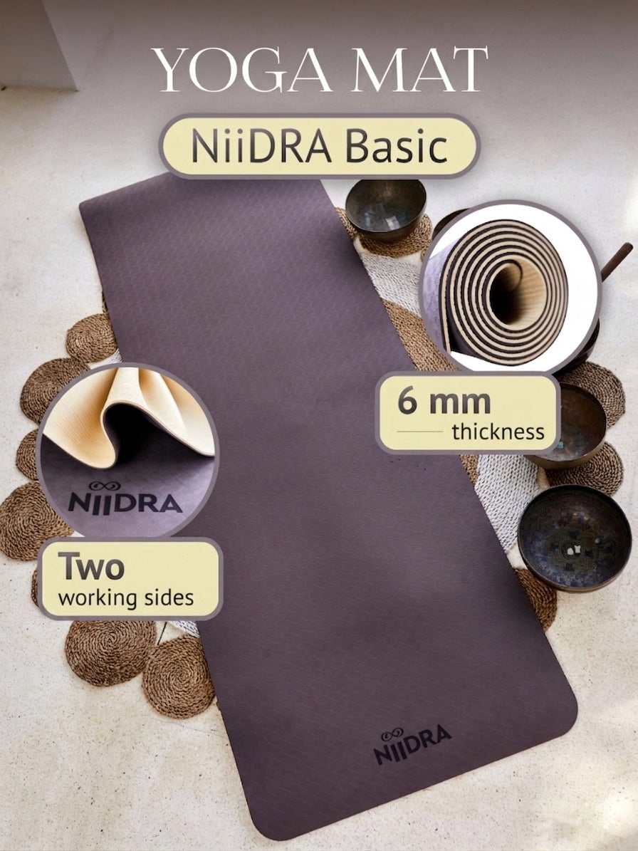 Basic Chocolate yoga mat