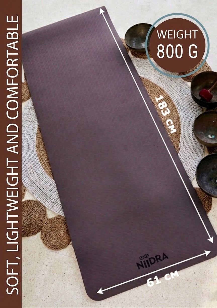 Basic Chocolate yoga mat