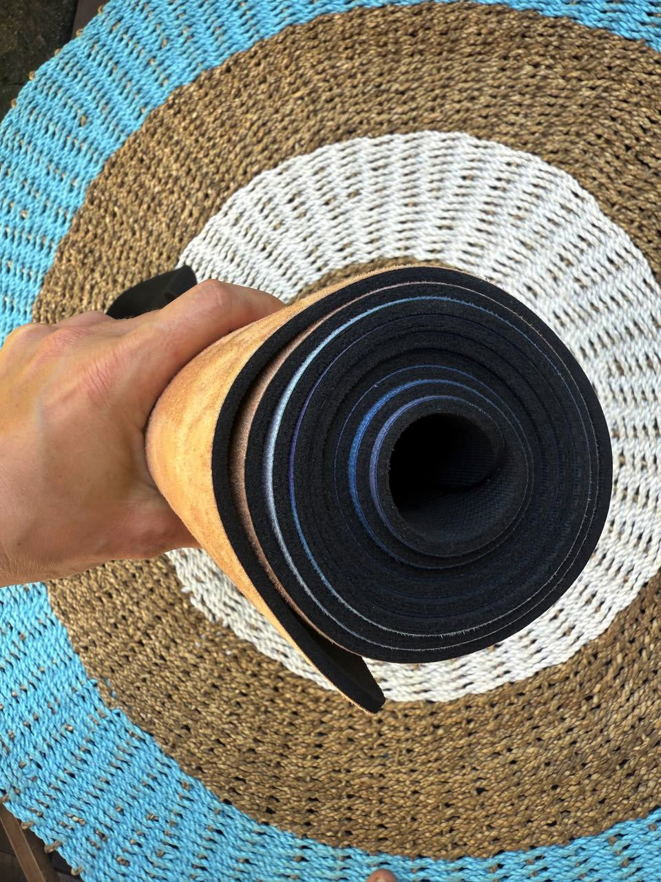 Ocean yoga mat
