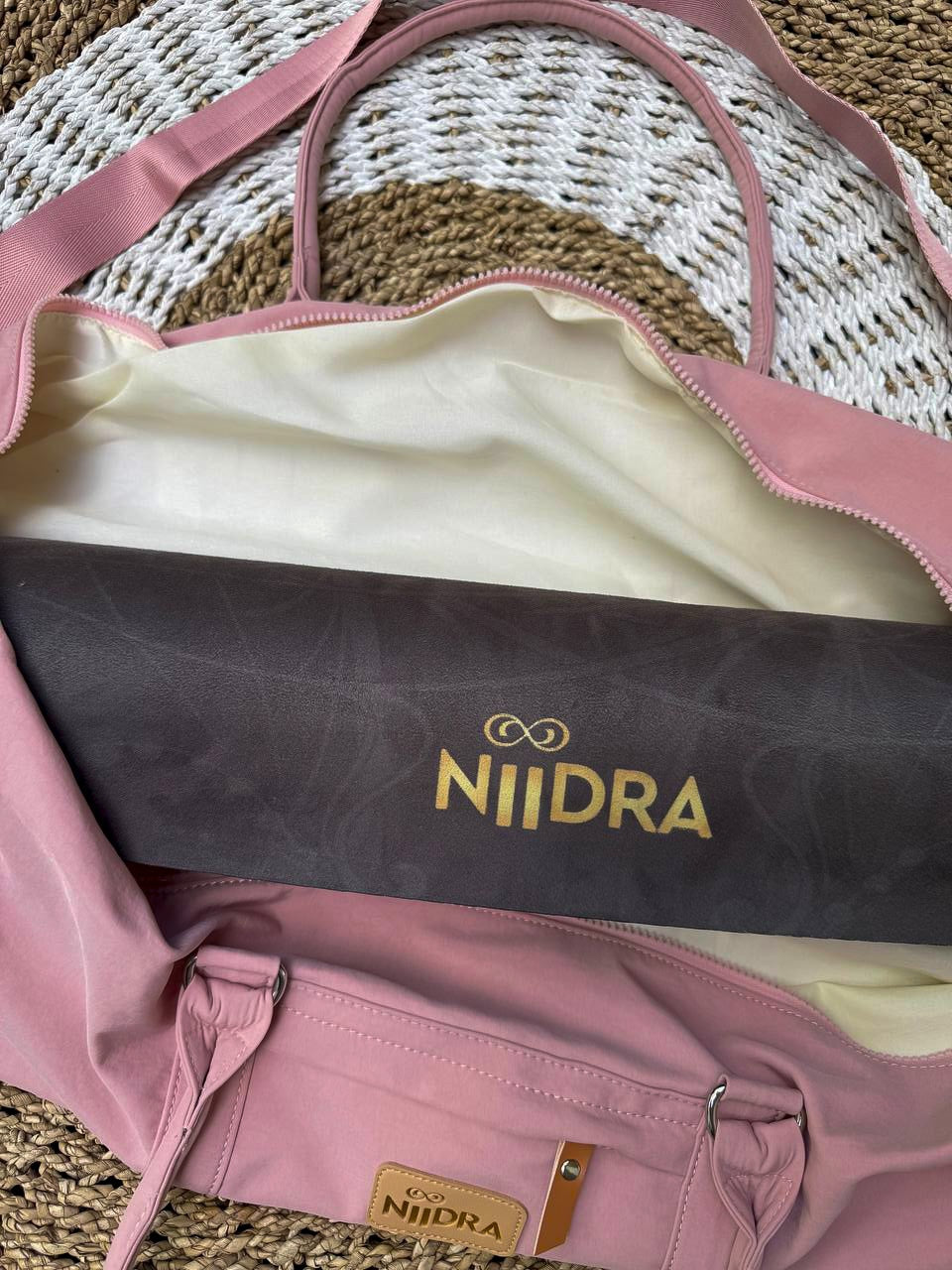Pink sport bag