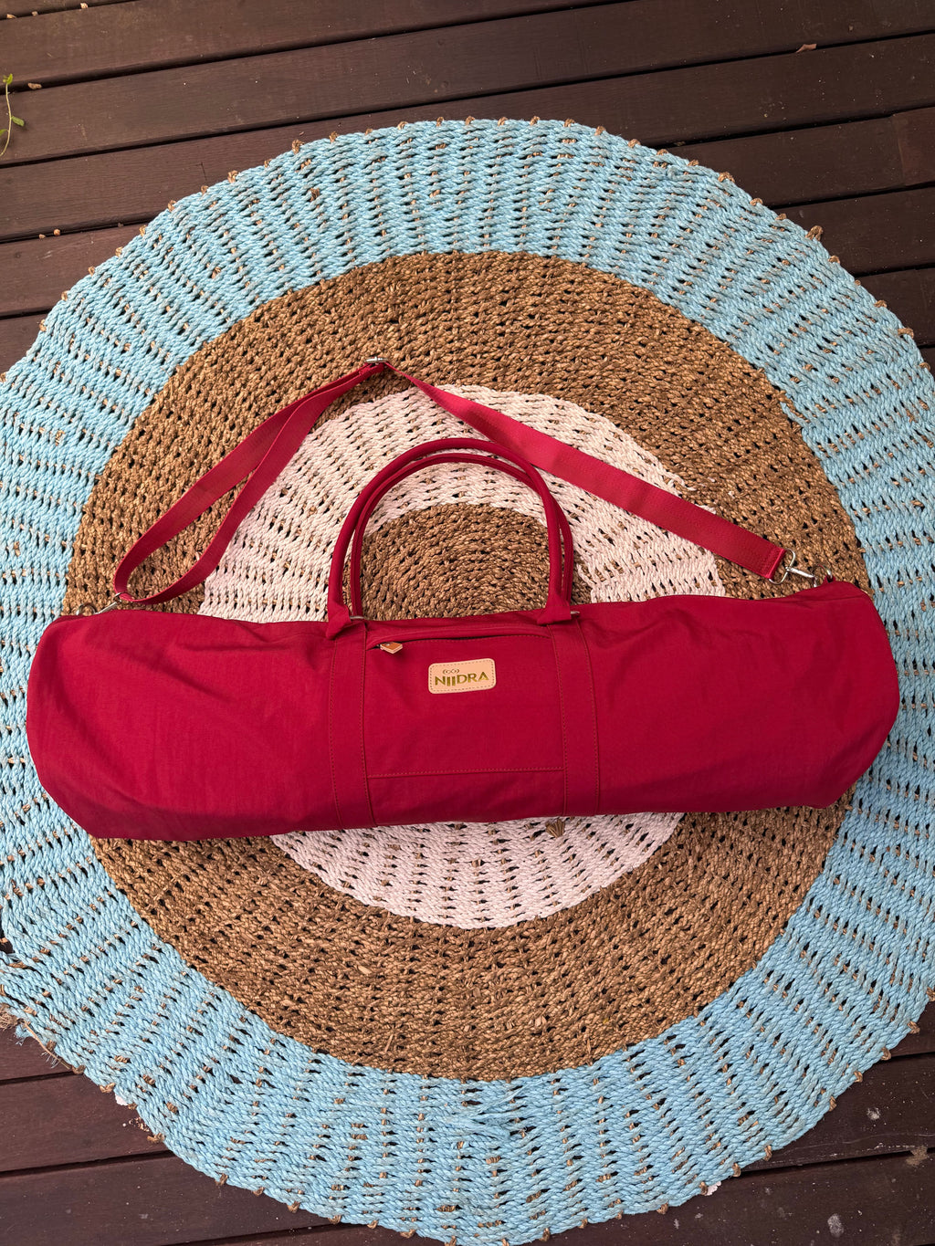 Red sport bag