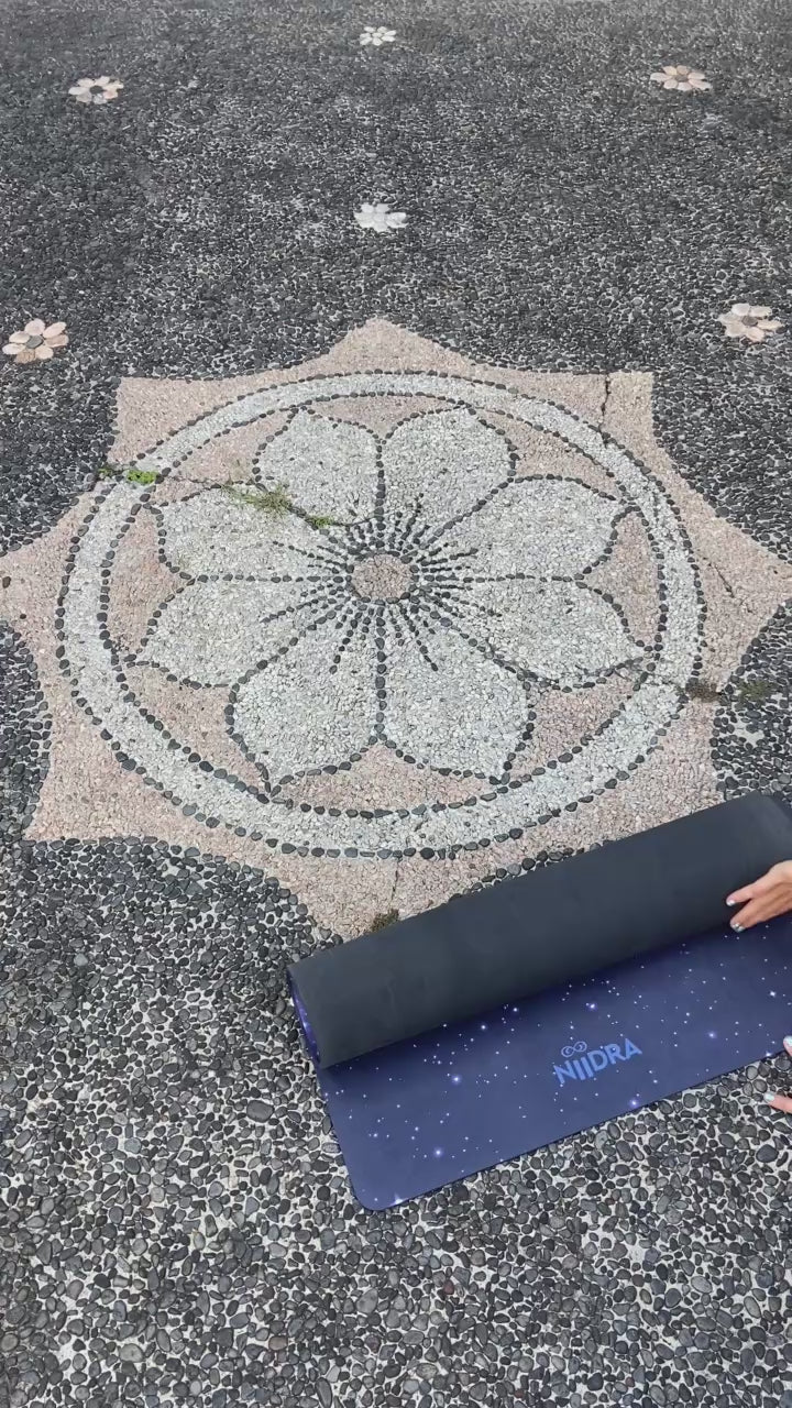 Creation mandala yoga mat