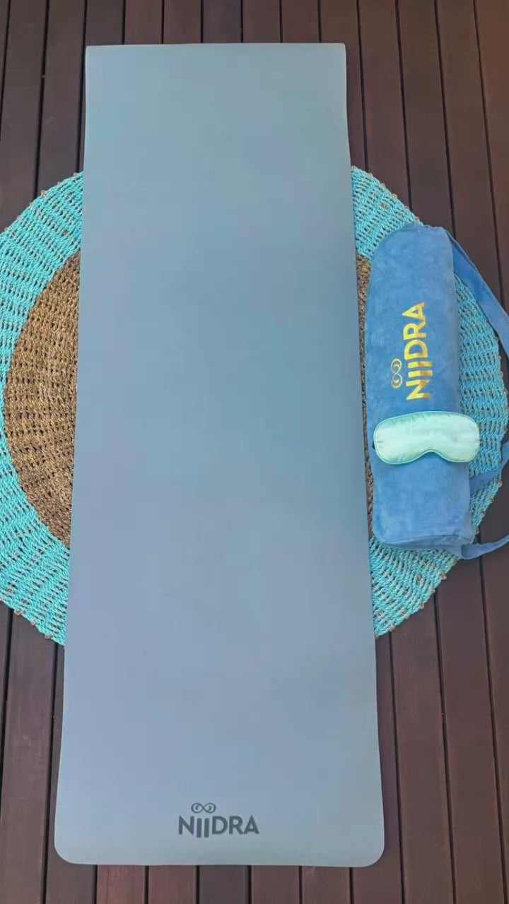 Basic Blue-grey yoga mat