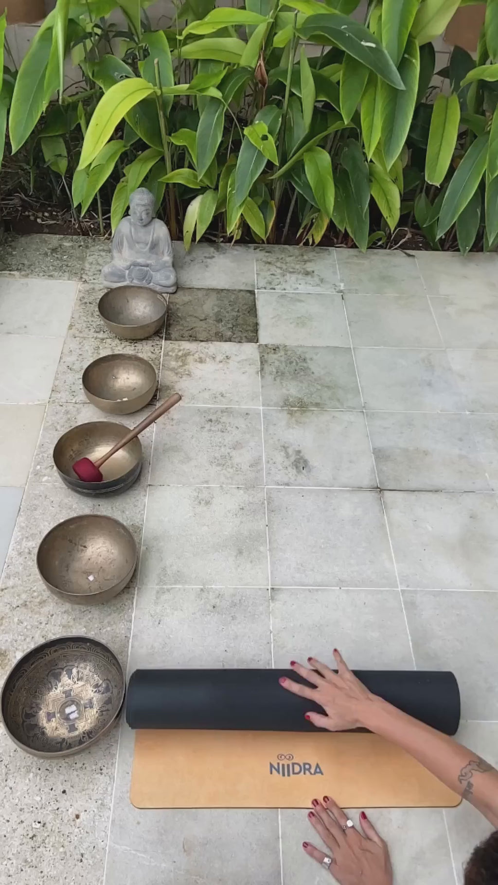 Ocean yoga mat