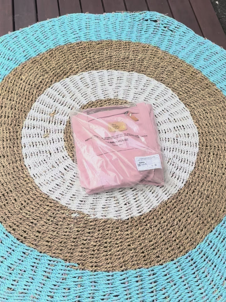 Pink sport bag