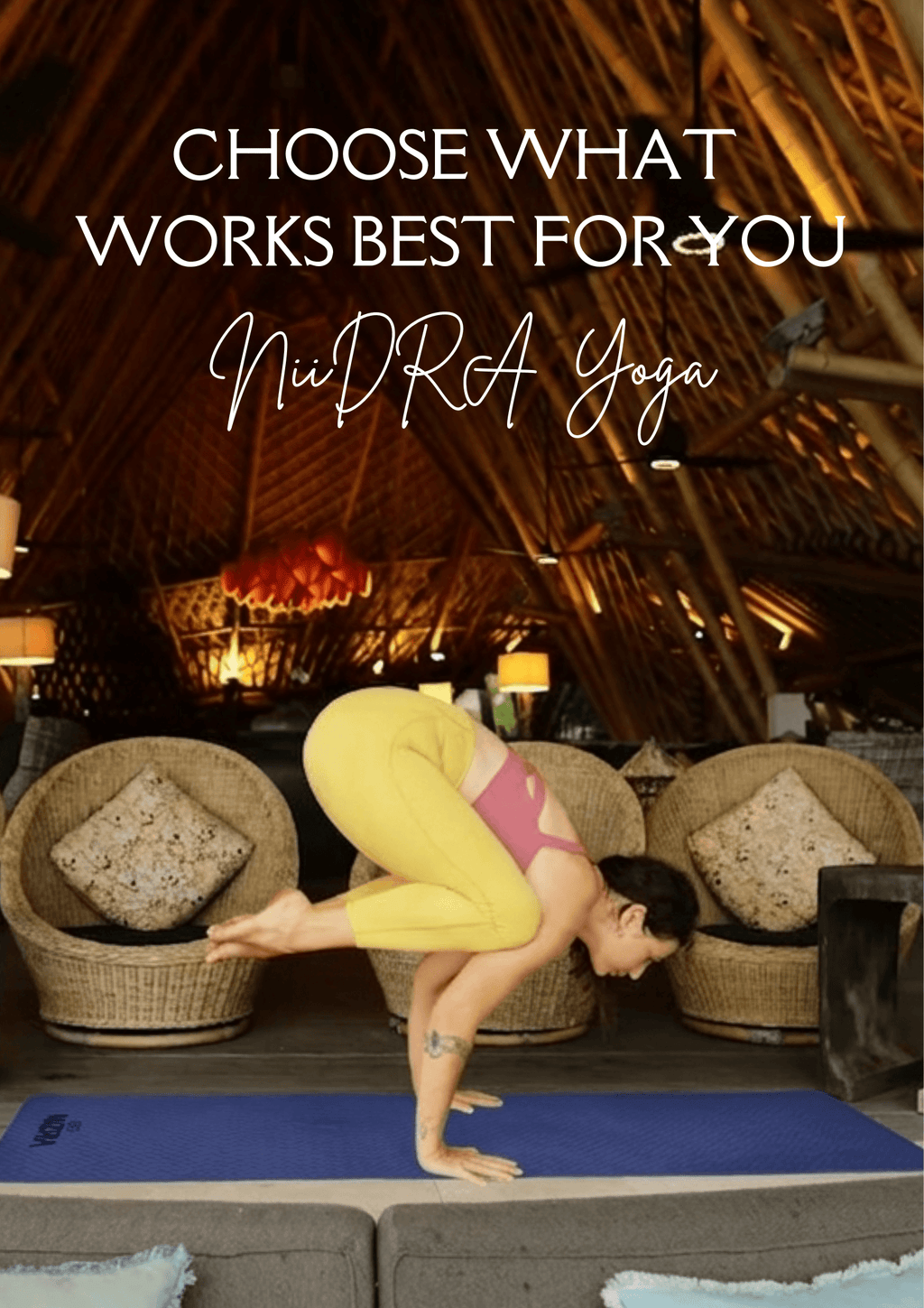 Basic Dark blue yoga mat