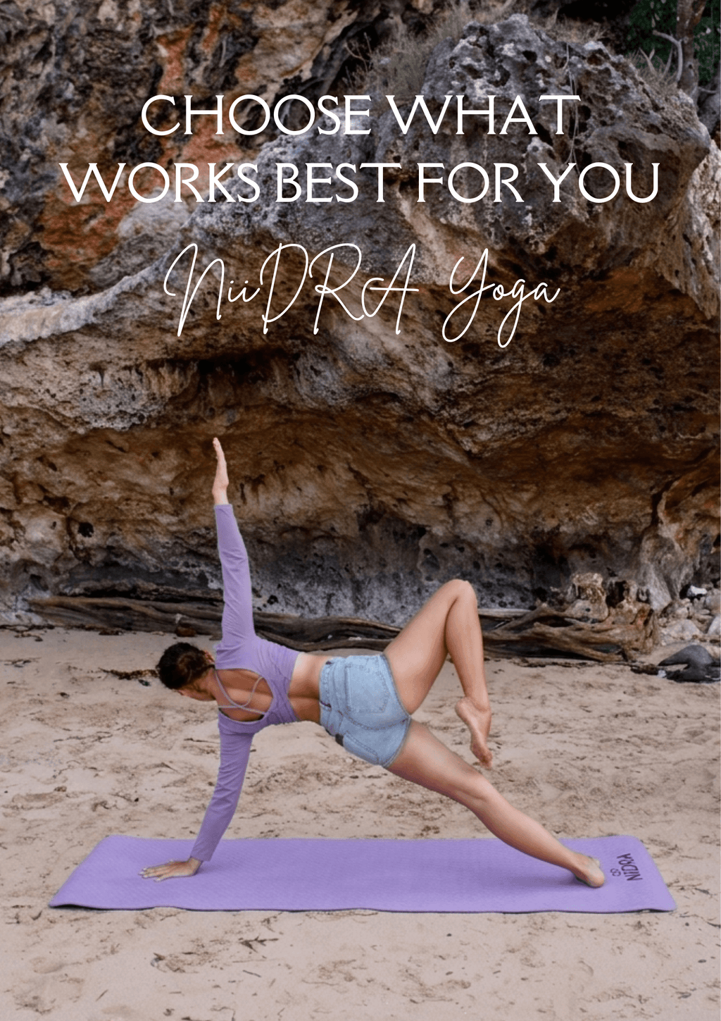 Basic Lavender yoga mat