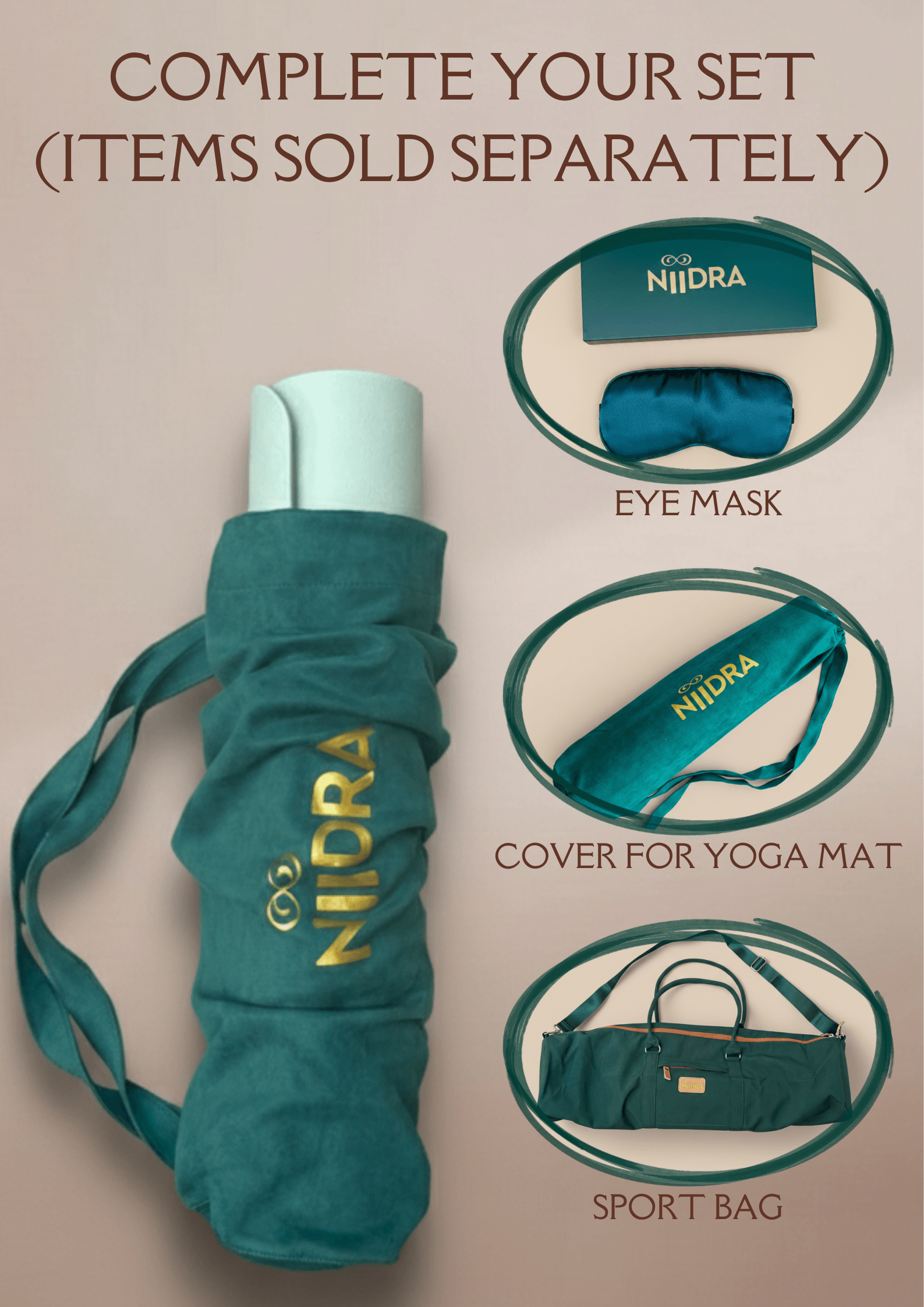 Basic mint yoga mat